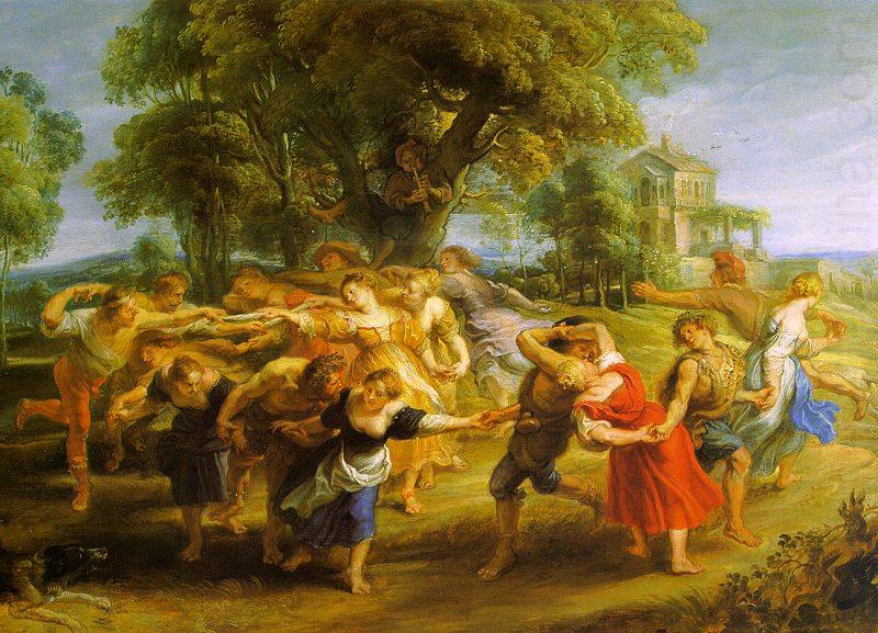 A Peasant Dance, Peter Paul Rubens